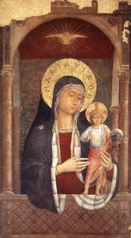 GOZZOLI, Benozzo Madonna and Child Giving Blessings dg oil painting picture